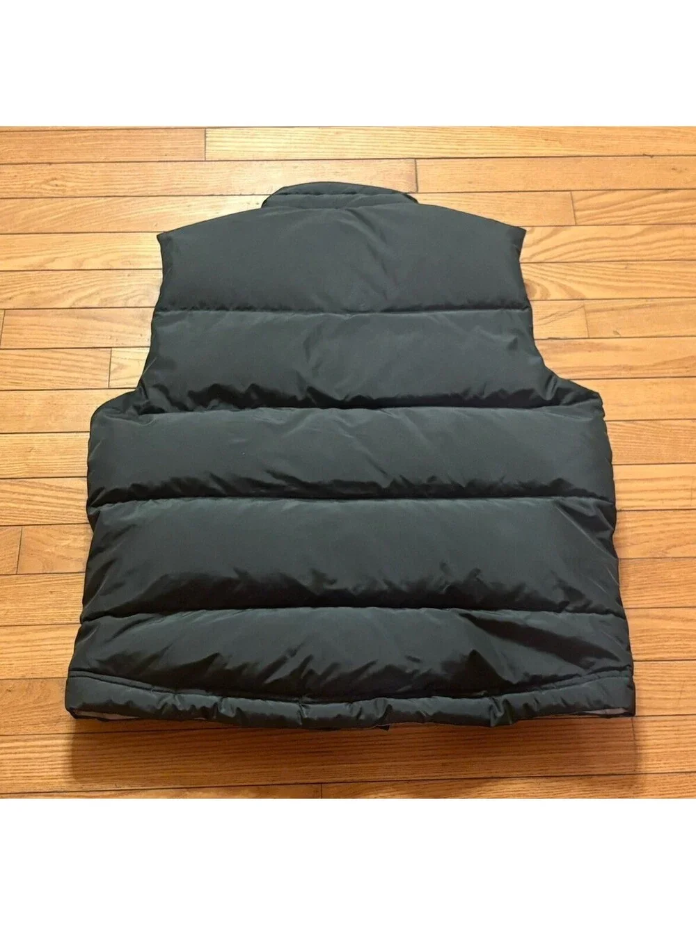 J CREW Expedition Down Puffer Vest Men’s Size M Pockets Dark Green EUC